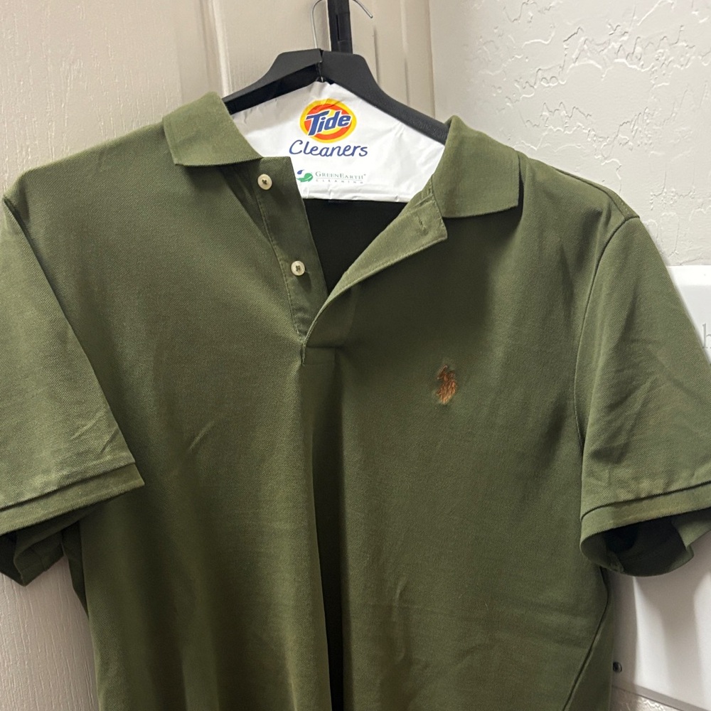 U.S. Polo Assn. Dark Green Polo Shirt